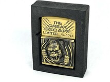 【レア 1円スタート】ZIPPO ジッポー ライター 1997年製 THE GREAT ESCAPE グレート エスケープ ゴリラ リミテッド 限定品 シリアル入り_画像8