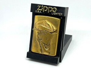 ZIPPO ジッポー ライター 1996年製 トリックライター ゴールド トランプ マジック 未着火品