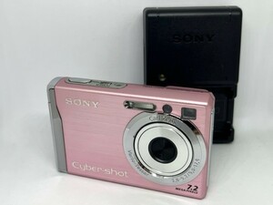 SONY ソニー Cyber-shot サイバーショット DSC-W80 コンパクト デジタルカメラ デジカメ 充電器 バッテリー付