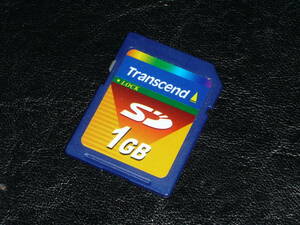 動作保証！Ｔranscend ＳＤカード 1GB