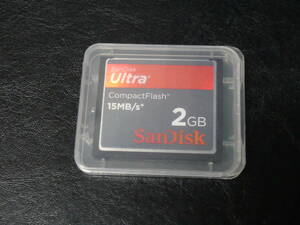 動作保証！SanDisk Ultra CFカード 2GB