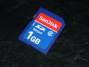 動作保証！SanDisk ＳＤカード 1GB クラス②