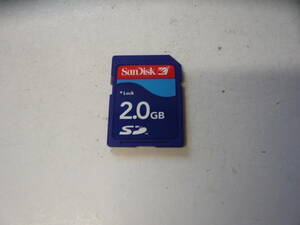 動作保証！SanDisk SDカード 2GB 