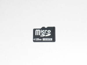 動作保証！送料無料！I・O DATA microSD ＳＤカード 128MB