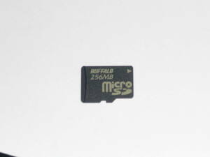 動作保証！送料無料！BUFFALO microSD ＳＤカード 256MB