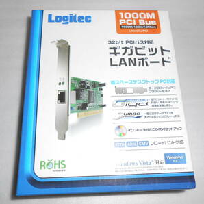 新品/未開封/即決■Logitec 32bit PCIバス対応 ギガビットLANボード LAN-GTJ/PCIの画像1