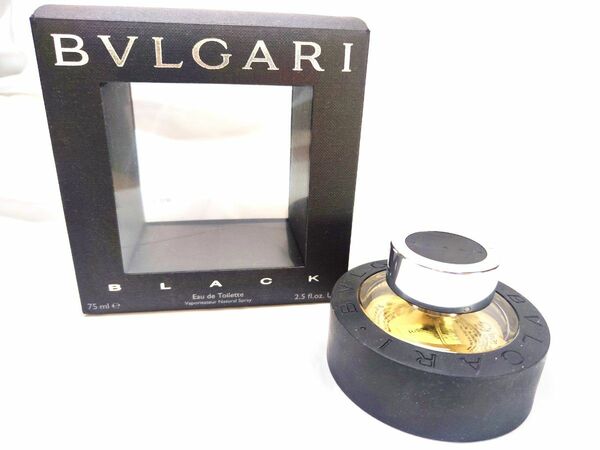 75ml【送料無料】BVLGARI ブルガリ BLACK ブラック eau de toilette オードトワレ 