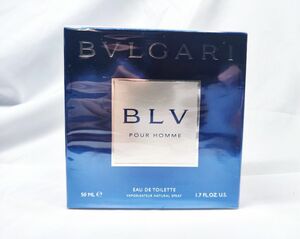 【日本語表記】【未開封】BVLGARI ブルガリ ブルー プールオム POURHOMME BLV オードトワレ 50ml