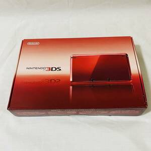 【新品同様】ニンテンドー3DS フレアレッド　本体　ゲーム機