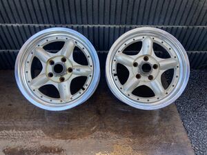  SSR スピードスター HASEMI Sport 16インチ8J/OFF+38/PCD114.3-5H ハブ72mmキズ汚れあり歪みクラックありません2本