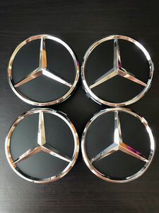 高品質 Benz メルセデスベンツホイールセンターキャップ 4個セット