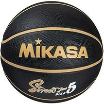 【単品】5号_ブラック/ゴールド ミカサ(MIKASA)バスケットボール 7号/6号/5号 ゴム 推奨内圧0.49~0.63(kgf/)_画像1