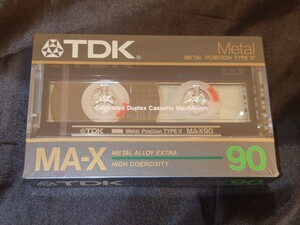 ☆TDK MA-X90 Type Ⅳ　Metal Position 【1985年初代ファーストモデル】★希少デッドストック★『TDKハイエンドモデルメタルポジション！』