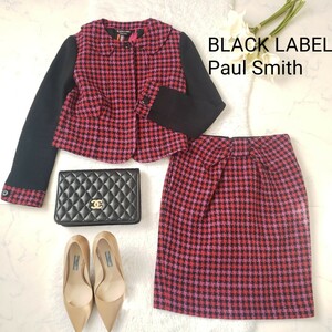 BLACK LABEL Paul Smithツイードスカートスーツ 40サイズ