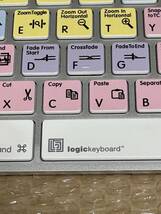 ★80★digidesign☆ligic keyboard☆ショートカットキー割り当てを明記☆デジデザイン☆ほぼ新品★_画像2