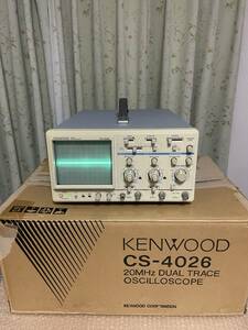 ★89★Kenwood☆CS-4026☆2ch☆オシロスコープ☆中古☆動作未確認★さらに特典（本州・四国のみ）