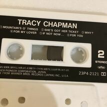カセットテープ 「TRACY CHAPMAN」トレイシー チャップマン 付録なし 中古/洋楽/レトロ_画像4