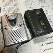 (14)SONY カセットテープレコーダー カセットレコーダー ポータブル ソニー 「TCM-59」「TCM-400」_画像1