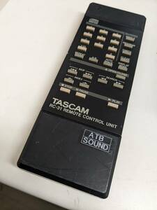 【FB-18-259】TASCAM/タスカム RC-31 オーディオ リモコン　動確済
