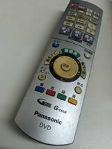 【FB-34-134】パナソニック　DVDレリモコン　EUR7658YE0 EUR7658YEO @DMR-XP11 DMR-XW31 DMR-XW51V　通電するボタンもあり・ジャンク_画像1