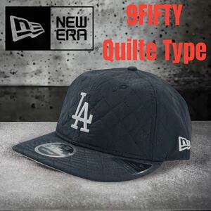 ◆日本未発売◆NewEra Los Angeles Dodgers 9FIFTY Quilted Snapback キルティングキャップ ロサンゼルスドジャース　大谷翔平　MLB LA 