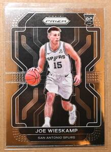 JOE WIESKAMP (ジョー・ウィースキャンプ) 2021-22 PRIZM RC ルーキー トレーディングカード 322 【SPURS サンアントニオ スパーズ】