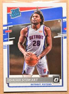 ISAIAH STEWART (アイザイア・スチュワート) 2020-21 OPTIC RATED ROOKIE ルーキー トレーディングカード 【NBA,ピストンズ,PISTONS】