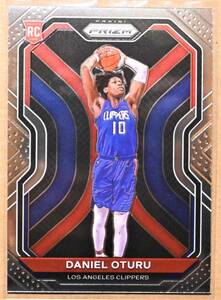 DANIEL OTURU (ダニエル・オトゥル) 2020-21 PRIZM ROOKE RC ルーキー トレーディングカード 【NBA,ロサンゼルスクリッパーズ,LA CLIPPERS