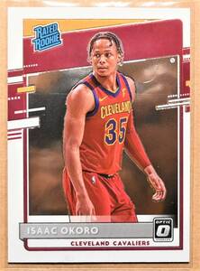 ISAAC OKORO (アイザック・オコロ) 2020-21 OPTIC RATED ROOKIE ルーキー トレーディングカード 【NBA,キャバリアーズ,CAVS,CAVALIERS】