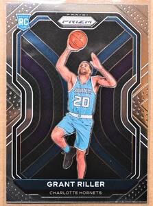 GRANT RILLER (グラント・リラー) 2020-21 PRIZM ROOKE RC ルーキー トレーディングカード 【NBA,シャーロットホーネッツ,HORNETS】