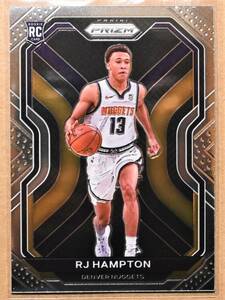 RJ HAMPTON (R・J・ハンプトン) 2020-21 PRIZM ROOKE RC ルーキー トレーディングカード 【NBA,デンバーナゲッツ,DENVER NUGGETS】