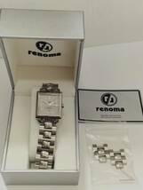 動作未確認◆RENOMA　レノマ　腕時計◆箱付き◆銀色・シルバー_画像2
