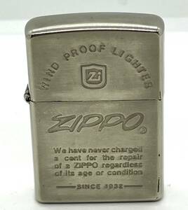 中古　ZIPPO　ジッポ　WIND　PROOF　LIGHTER　1996年製　ヴィンテージ　喫煙グッズ/2654