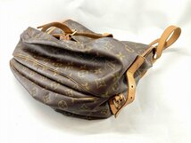 ワケあり LOUIS VUITTON ルイ・ヴィトン モノグラム ソミュール 35 カビ臭[01-3596_画像3