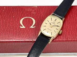 OMEGA オメガ Geneve ジュネーブ レディース 手巻き 511.414/Cal.485 オーバル 可動 箱付[03-3106