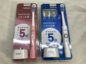 2個セット OMRON オムロン Mediclean メディクリーン HT-B303TOHT-B304 音波式電動歯ブラシ 未開封品[18856