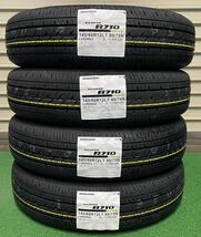 ★全国送料無料★ 2023年製 BRIDGESTONE ブリヂストン ECOPIA R710 145/80R12 80/78N サマータイヤ新品 4本セット_画像1