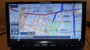 HDDナビ carrozzeria AVIC-ZH99 CS 地デジ受信 DVD再生 Bluetooth 地図　2014年