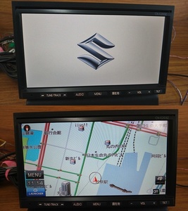 メモリーナビ スズキ純正 ナビ Panasonic CN-E203ZA ワンセグ受信 DVD再生 地図データ 2016年 99000-79AX1