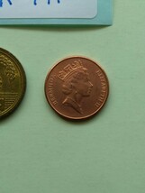 外国コイン　バミューダ　(Rー７９１)　１セント硬貨　１９９７年　動物　野ブタ　_画像8