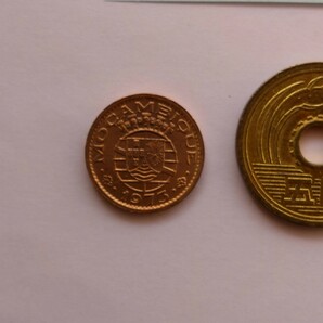 外国コイン ポルトガル領モザンビーク  (Rー８１７) ２０センタボ硬貨 １９７３年の画像3
