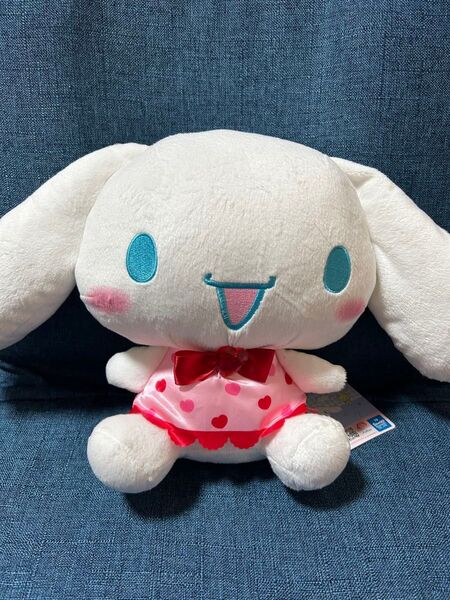 シナモロール ピンクハートBIGぬいぐるみ