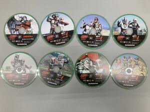 #5626 中古 ディスクのみ バラ不揃い 8枚 仮面ライダー DVDコレクション 64、68、69、70、72、73号 スーパー1 デアゴスティーニ