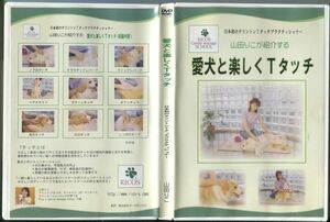 #5619 中古DVD 愛犬と楽しくTタッチ 日本初のテリントンTタッチプラクティショナー山田りこ