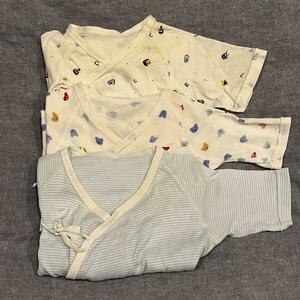  baby clothes long sleeve underwear 50-60cm set sale 