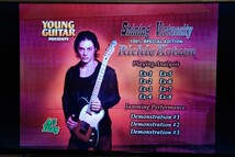 【中古品】YOUNG GUITAR DX『100% Richie Kotzen』 ヤングギター 100%リッチー・コッツェン DVD（※再生確認済み）_画像5