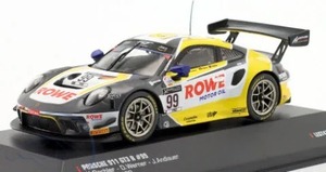 ドイツ限定 イクソ 1/43 ポルシェ 911 #99 Rowe Racing スパ24H 2020