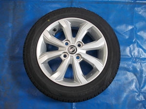 ★中古★■B43W★B43デイス★■155/65Ｒ14　75S■タイヤ、純正アルミホイール1本①