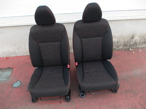 GK3/GK4/GK5/GK6/フィット RS　運転席シート/助手席シート2脚セット/フロントシート左右セット