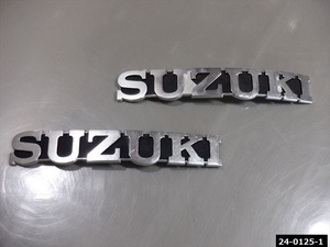 SUZUKI GT550 タンクエンブレム 当時物 スズキ GT380 GT750 (24-0125-1)